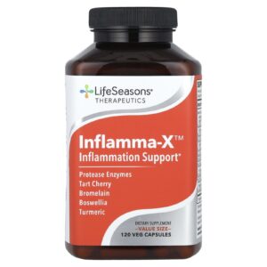 LifeSeasons Inflamma-X™ 120 Cápsulas Vegetais