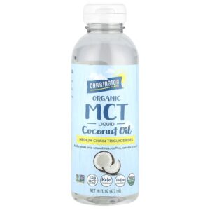 Carrington Farms Óleo de Coco Líquido TCM Orgânico 473 ml (16 fl oz)