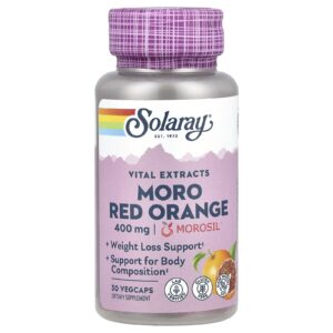 Solaray Vital Extracts Laranja Vermelha Moro 400 mg 30 VegCaps