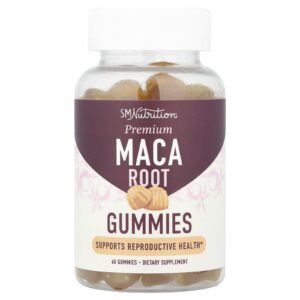 SMNutrition Gomas de Raiz de Maca-Peruana Premium Maracujá 60 Gomas