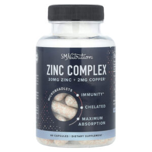 SMNutrition Complexo de Zinco 60 Cápsulas