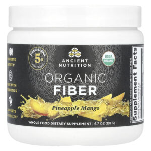 Ancient Nutrition Fibra Orgânica Abacaxi e Manga 191 g (67 oz)