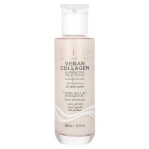 Pacifica Colágeno Vegano Tônico de Leite Hidratante Flor de Laranjeira Sem Álcool 140 ml (47 fl oz)