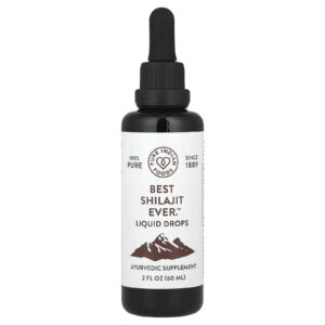 Pure Indian Foods Best Shilajit Ever™ Gotas Líquidas 60 ml (2 fl oz)