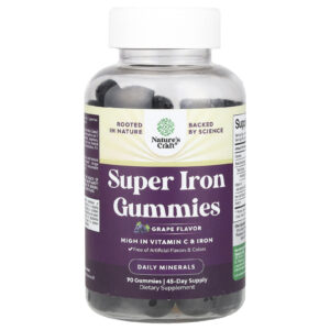 Natures Craft Gomas Super Ferro Uva 90 Gomas