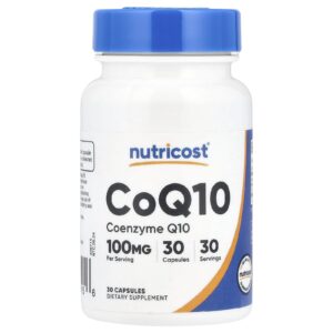 Nutricost CoQ10 100 mg 30 Cápsulas