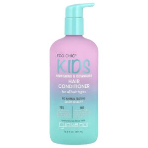 Giovanni Eco Chic® Kids Condicionador Nutritivo e Desembaraçante Para Todos os Tipos de Cabelo 487 ml (165 fl oz)