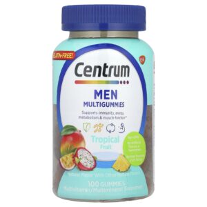 Centrum Multigomas para Homens Frutas Tropicais 100 Gomas