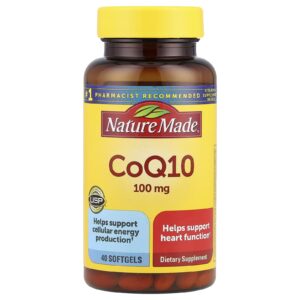 Nature Made CoQ10 100 mg 40 Cápsulas Softgel