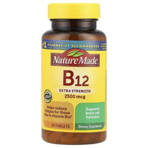 Nature Made Vitamina B12 60 Comprimidos