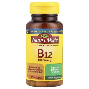 Nature Made Vitamina B12 Liberação Programada 75 Comprimidos