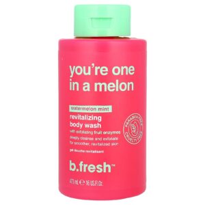 b.fresh Youre One in a Melon Sabonete Líquido Revitalizante Menta e Melancia 473 ml (16 fl oz)