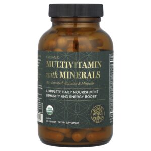 Global Healing Multivitamínico Orgânico com Minerais 120 Cápsulas