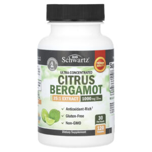 BioSchwartz Bergamota Cítrica Ultraconcentrada 120 Cápsulas (250 mg)
