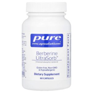 Pure Encapsulations Berberine UltraSorb™ 550 mg 60 Cápsulas
