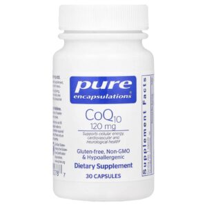 Pure Encapsulations CoQ10 120 mg 30 Cápsulas