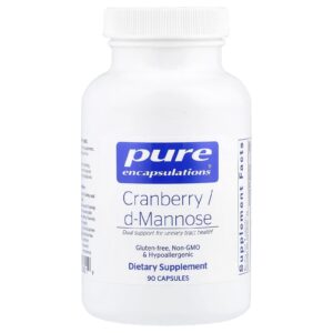 Pure Encapsulations Cranberry/D-Manose 90 Cápsulas