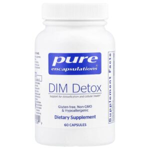Pure Encapsulations DIM Detox 60 Cápsulas