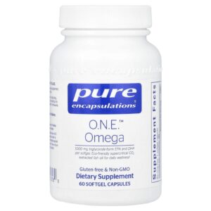 Pure Encapsulations Ômega ONE™ 60 Cápsulas Softgel