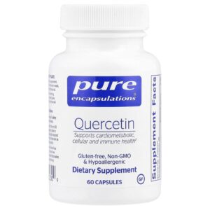 Pure Encapsulations Quercetina 60 Cápsulas (250 mg por Cápsula)