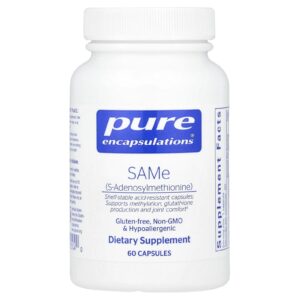 Pure Encapsulations SAMe 60 Cápsulas (200 mg por Cápsula)