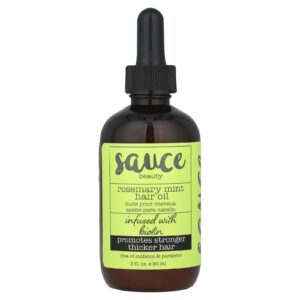 Sauce Beauty Óleo Capilar de Alecrim e Menta 90 ml (3 fl oz)
