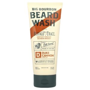 Duke Cannon Supply Co. Big Bourbon Beard Wash™ Barril de Carvalho 177 ml (6 fl oz)
