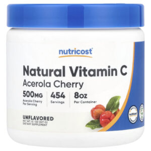 Nutricost Vitamina C Natural Sem Sabor 227 g (81 oz)
