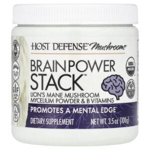 Host Defense Mushrooms™ Brain Power Stack™ 100 g (35 oz)
