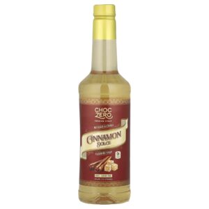 ChocZero Xarope Premium Doce de Canela Sem Açúcar 750 ml (254 fl oz)