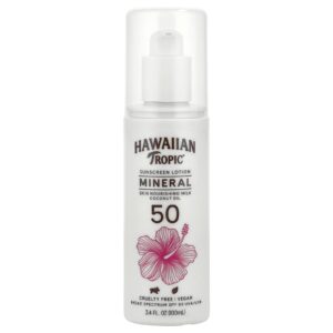 Hawaiian Tropic Loção de Protetor Solar Mineral FPS 50 100 ml (34 fl oz)