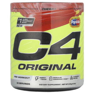 C4 / Cellucor C4® Original Pré-treino Cherry Popsicle® 249 g (88 oz)