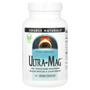 Source Naturals Ultra-Mag™ 90 Cápsulas Veganas
