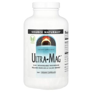 Source Naturals Ultra-Mag™ 360 Cápsulas Veganas