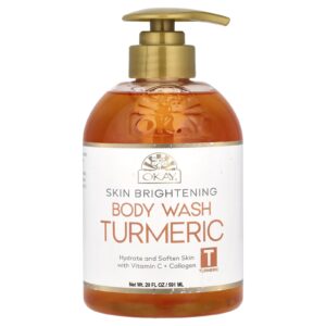 Okay Pure Naturals Iluminador da Pele Sabonete Líquido Cúrcuma 591 ml (20 fl oz)