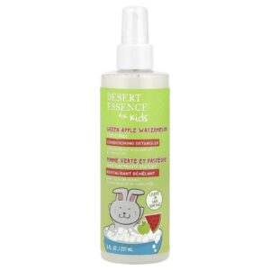 Desert Essence Kids Condicionador Desembaraçante Maçã Verde e Melancia 237 ml (8 fl oz)