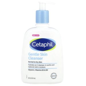 Cetaphil Solução de Limpeza Suave para a Pele Sem Perfume 473 ml (16 fl oz)