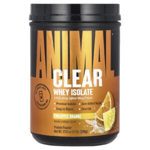 Animal Isolado Clear Whey Abacaxi e Laranja 500 g (11 lb)