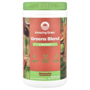 Amazing Grass Mistura de Verduras Energia Melancia 420 g (148 oz)