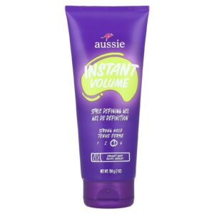 Aussie Volume Instantâneo Gel Definidor de Penteado Fixação Forte 198 g (7 oz)