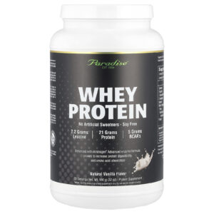 Paradise Herbs Proteína Whey Baunilha Natural 990 g (32 oz)
