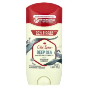 Old Spice Desodorante e Antitranspirante Deep Sea com Elementos do Oceano 96 g (34 oz)