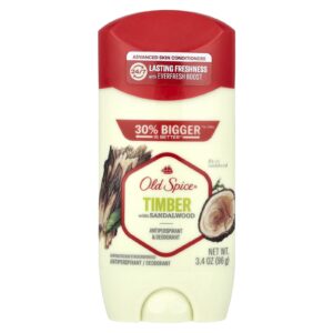Old Spice Antitranspirante e Desodorante Madeira com Sândalo 96 g (34 oz)