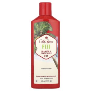 Old Spice Shampoo e Condicionador 2 em 1 Fiji com Coco 400 ml (135 fl oz)