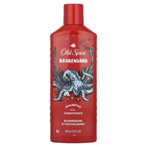 Old Spice Shampoo e Condicionador 2 em 1 Krakengard 400 ml (135 fl oz)
