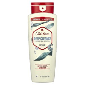Old Spice Sabonete Líquido Limpeza Profunda com Minerais do Mar Profundo 532 ml (18 fl oz)