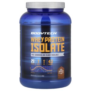 BodyTech Isolado de Proteína Whey Chocolate Intenso 136 kg (3 lb)