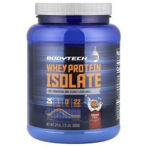 BodyTech Isolado de Proteína Whey Cereal com Canela 680 g (15 lb)