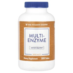The Vitamin Shoppe Multienzimas 300 Comprimidos