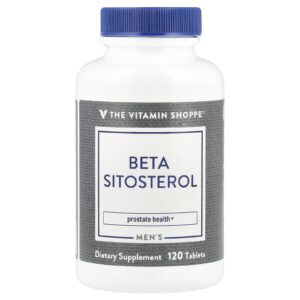 The Vitamin Shoppe Beta Sitosterol para Homens 120 Comprimidos